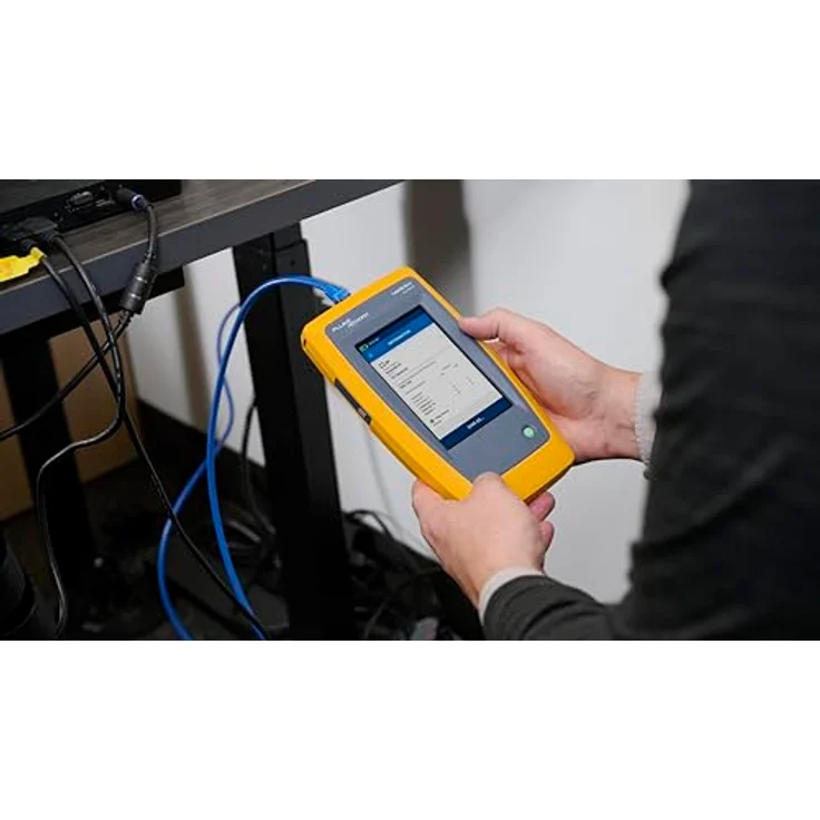 Fluke LinkIQ Advanced Kit, Multimeter für Kabel- und Netzwerkanalysen, Wi-Fi 6E, 10GBASE-T, EtherNet/IP, PROFINET, EtherCAT – Bild 6