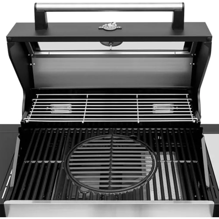 Feuergott Gas-Grillstation Hektor 3B-S mit 3 Hochleistungsbrennern und integriertem Seitenbrenner, inkl. Abdeckhaube – Bild 6