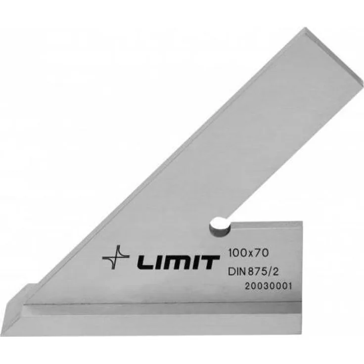 Limit Boundary Angle, Winkelmesser mit Fuß, 45° und Abmessungen 100x70 mm, präzise und handlich