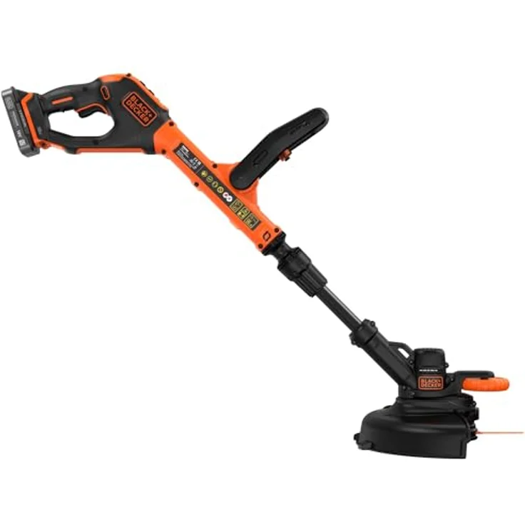 Black & Decker Akku-Rasentrimmer 18V/2Ah, leichte Handhabung, Schnittbreite 25 cm, kabellose Freiheit – Bild 4