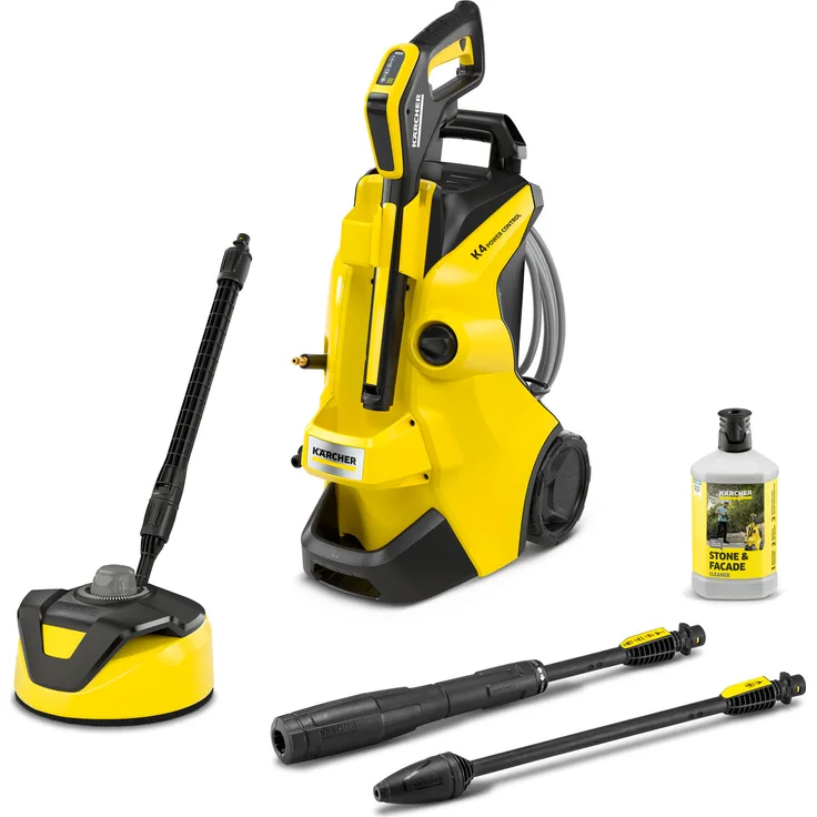 Kärcher Hochdruckreiniger K 4 Power Control Flex Home, mit PremiumFlex-Schlauch und G 160 Q Power Control-Pistole