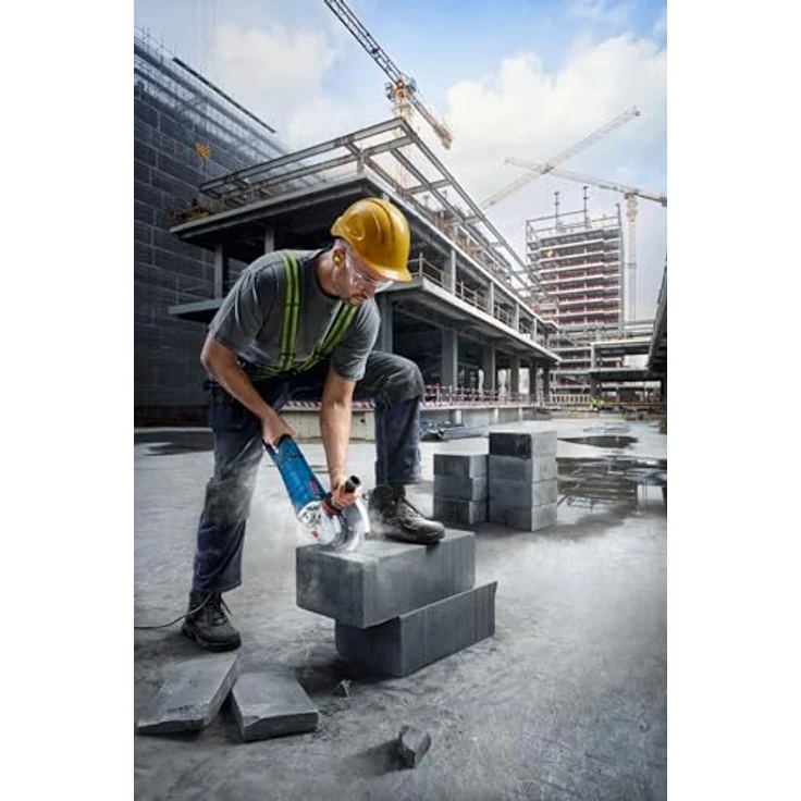 Bosch Professional Winkelschleifer GWS 27-230 PR, kraftvolles 2.700-W-Motor, schwarz – Bild 5