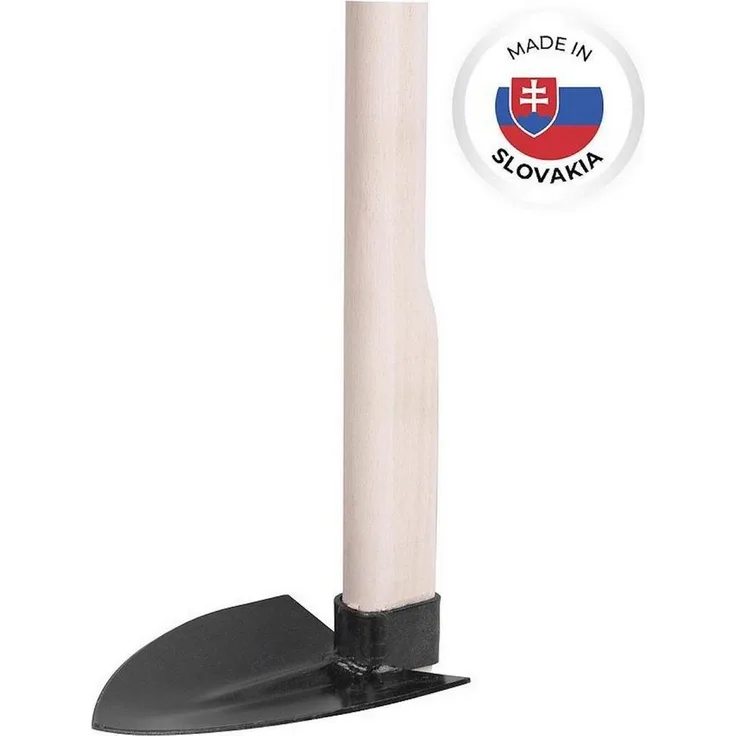 PROREGAL® Gartenhacke, Fe, Pinted, Grand, 370 g mit 120 cm Handstück, handgefertigt aus Buchen- und Stahlklasse