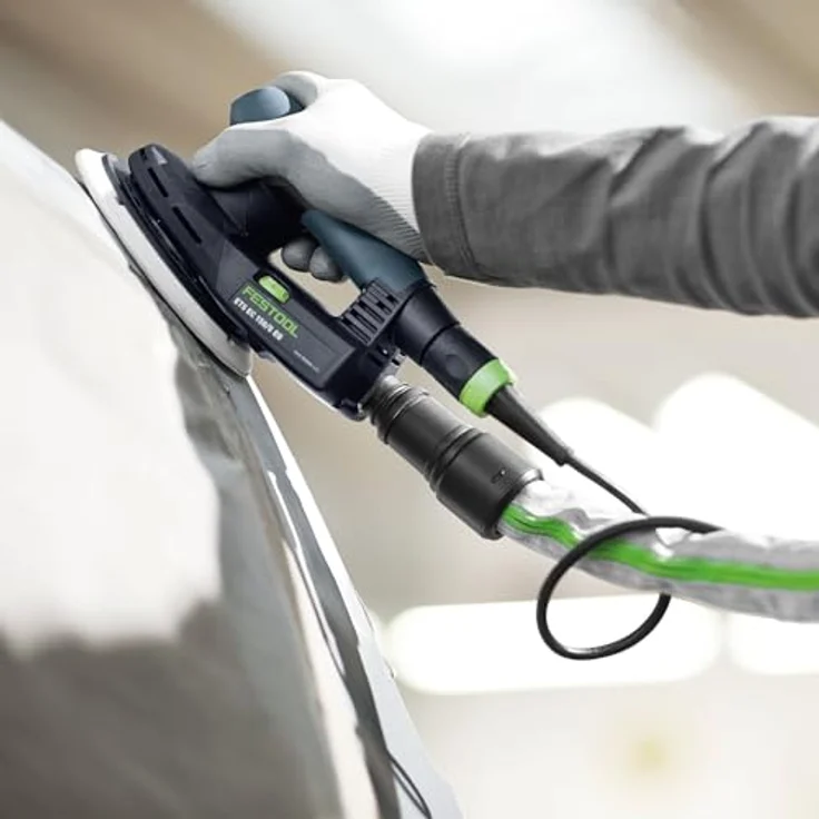Festool Exzenterschleifer ETS EC 150/5 EQ-SYS GR, leistungsstarker Schleifer mit 150 mm Schleifplatte und integrierter Staubabsaugung – Bild 4