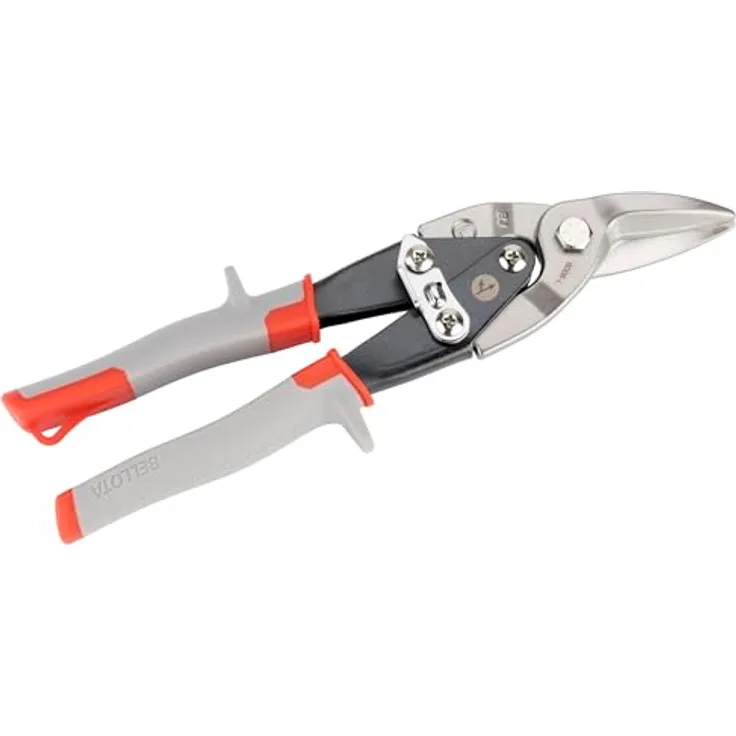 Bellota 6006-L Hebelblechschere, rechts, aus hochwertigem Stahl mit ergonomischen Handgriffen für maximale Hebelwirkung