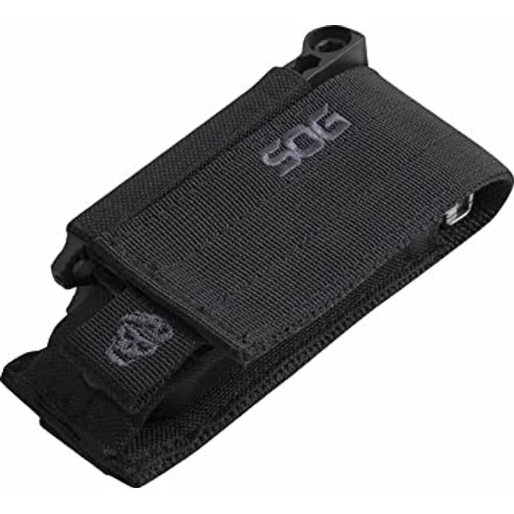 SOG PowerAccess Deluxe Multitool, Edelstahl mit Nylongriff, 21 Werkzeuge, Armhebel, 3 x 2,1 Zoll gefaltet – Bild 4
