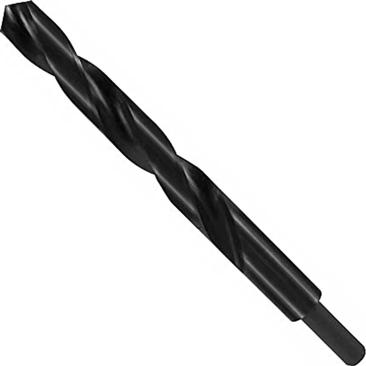 KLASEBO® Spiralbohrer 18 mm, HSS-R Bohrer DIN 338 für präzise Stahlbohrungen, reduziert auf 13 mm Schaft – Bild 1