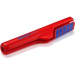 Knipex Tiefen-Abmantelungswerkzeug 175 mm 16 80 175 SB, Abisoliergerät mit langer, ergonomischer Formgebung für tiefe Gerätedosen