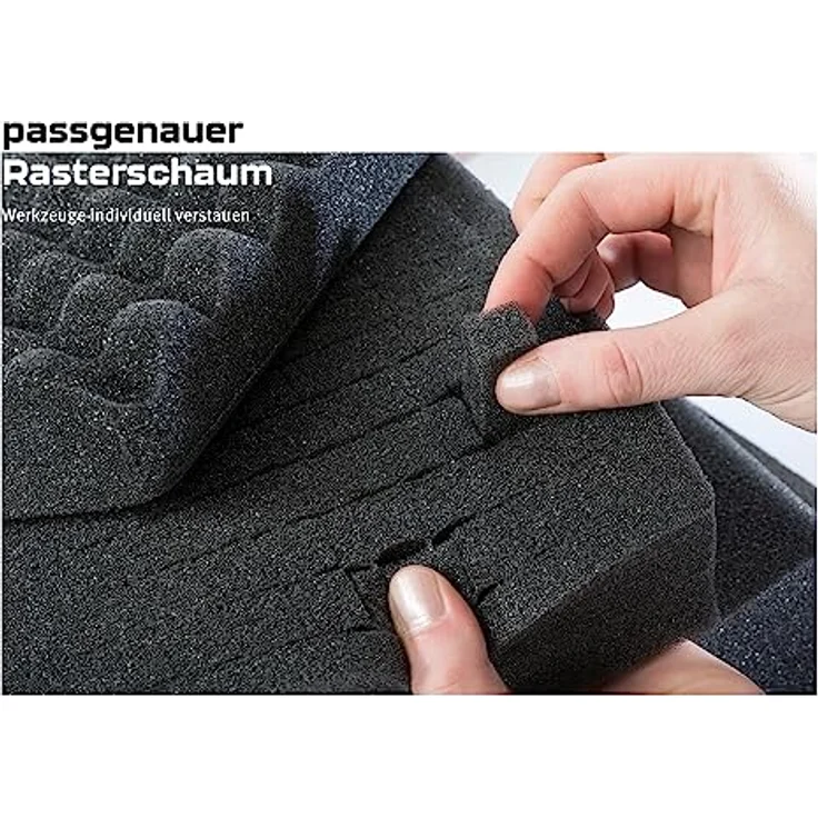 Parat PROTECT 20-F 6430010391, Werkzeugkoffer mit IP67 Schutz, Rasterschaum und temperaturbeständig bis -30/+90 °C – Bild 6