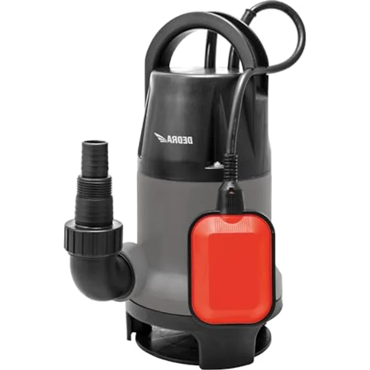 dedra Tauchpumpe DED8841 für schmutziges und sauberes Wasser 5500W, IPX8, Schwimmerschalter, 35 l/h, 7m Förderhöhe – Bild 2