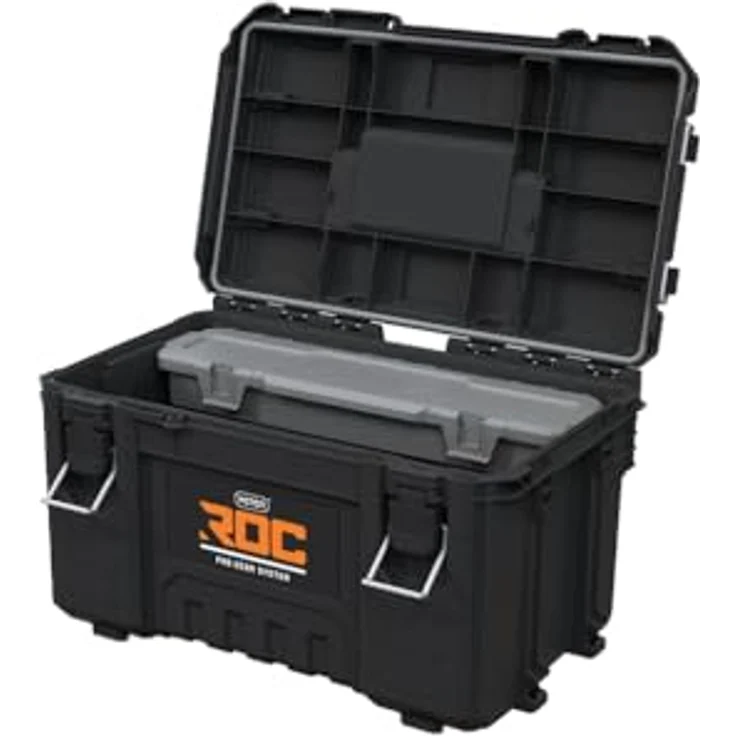 Keter ROC PRO GEAR 2.0, Werkzeugkoffer aus Aluminium, wasserdicht und mit ergonomischem Griff, 1 Teil – Bild 3