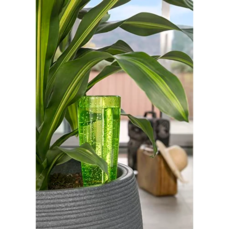 Scheurich Wasserspender Copa Bewässerungshilfe für Garten, auf Terrasse und Balkon sowie im Wohnbereich Grün XL 24 cm – Bild 3