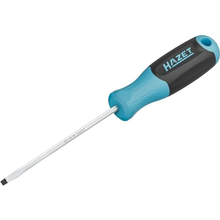 HAZET Schraubendreher 811-35, Schlitz Profil SW 0,6 x 3,5 mm, Länge 193 mm, rutschfester 3-Komponenten-Griff – Bild 1