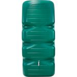 Generic GRAF Gartentank CUBUS 1000L Dunkelgrün, Regenspeicher mit drei Gewindeanschlüssen