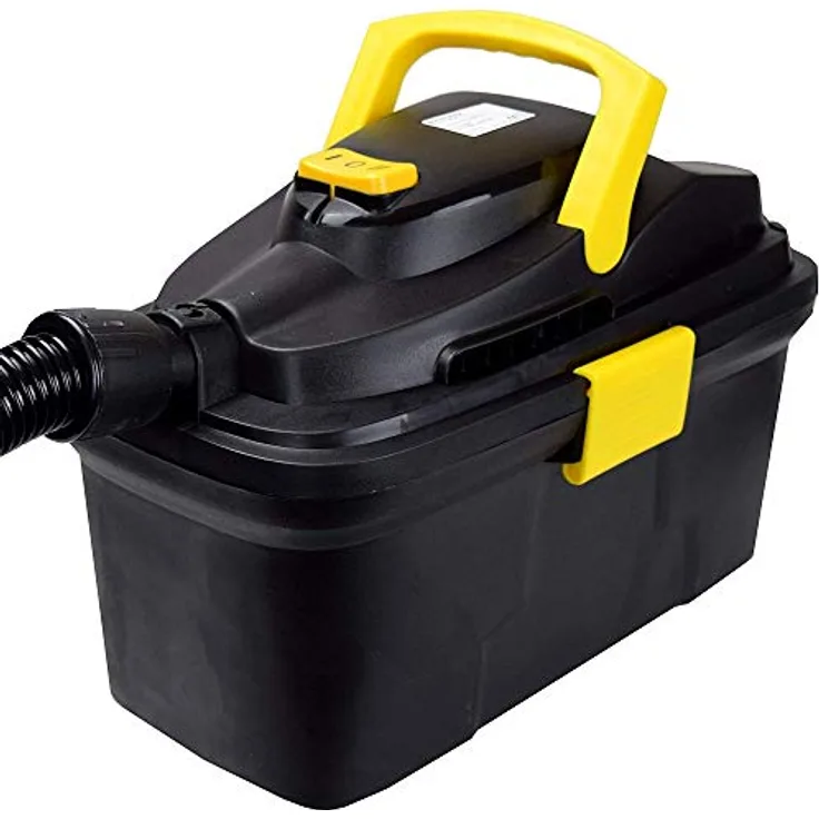 Syntrox Germany 10 Liter Staubsauger Teichsauger Nass- und Trockensauger mit Ablassventil
