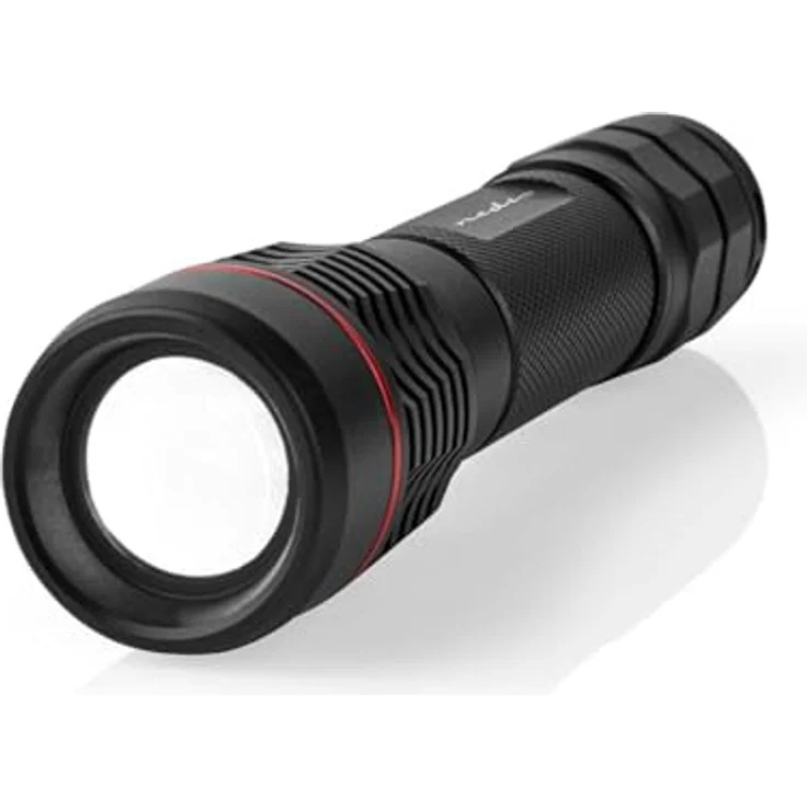 LED-Taschenlampe - Batteriebetrieben - 3.7 V DC - 10 W - Eingebautes Lithium Ion - Batterien enthalten - Wiederaufladbar - Nennlichtstrom: 1000 lm - Lichtbereich: 200 m - Strahlungswinkel: 10 ° – Bild 2