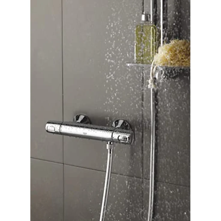 GROHE Precision Trend Thermostat - Brausebatterie (DN 15, Wandmontage) chrom, 34229002 – Bild 4