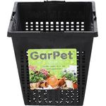 Gartenteich Teich Pflanzkorb Wasserpflanzenkorb Pflanzenkorb rund bogenförmig Seerose (11x11cm)