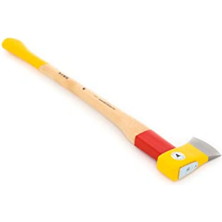 Ochsenkopf Spalt-Fix-Axt, Spaltaxt mit Rotband-Plus Stielbefestigung, Langlebiger Stiel aus Hickoryholz, 3,55 kg – Bild 5