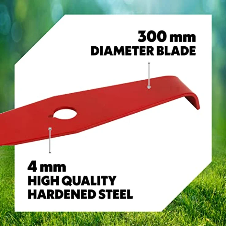 Oregon 2 Zahn-Mulchmesser 300 x 20 x 4 mm, 295505-0 – Bild 3