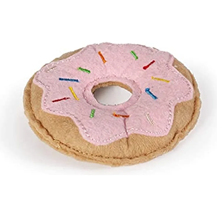 Karlie Katzenspielzeug Textil L: 7.5 cm pink Donut
