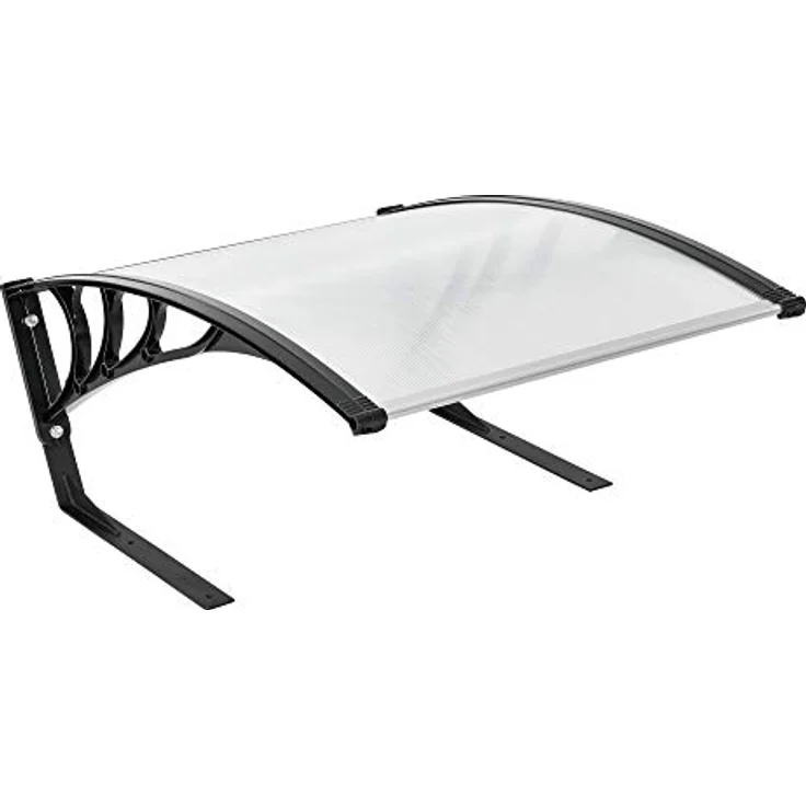 casa.pro Mähroboter-Garage, BxTxH: 103x78x45.5 cm, »Monza« Überdachung Rasenroboter 78x103x46cm Schwarz/Transparent, Schutz vor Witterung, stabiler Stand, Markenware aus dem Hause casa. – Bild 2