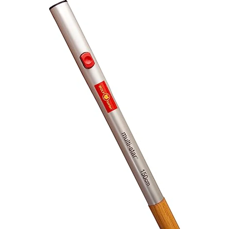 WOLF-Garten - Eschen-Holzstiel 150 cm multi-star ZM 150, Rot, 155x3x4 cm, 71AED008650 - Preisvergleich – Bild 2