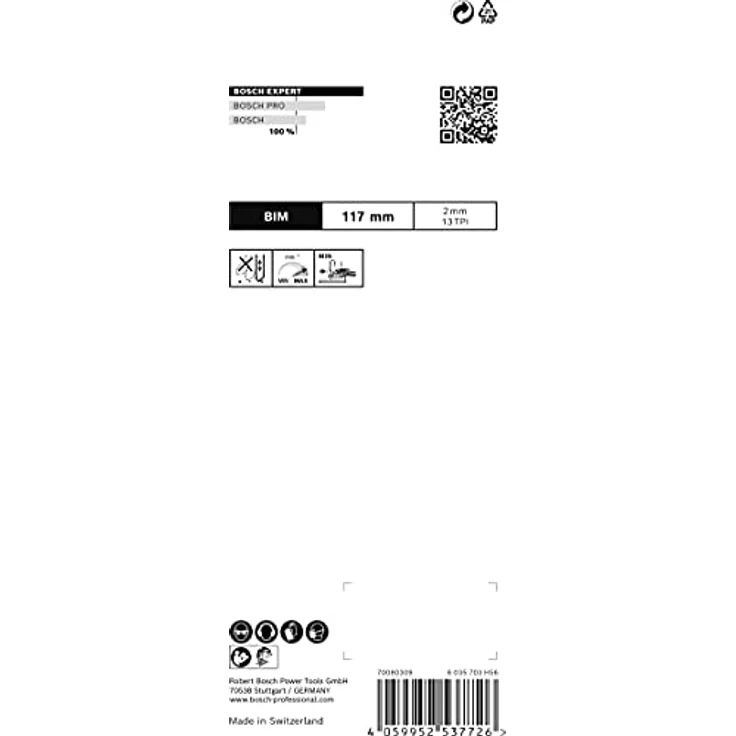 Expert Hardwood 2-side clean T 308 BFP Stichsägeblatt, 5 Stück – Bild 4