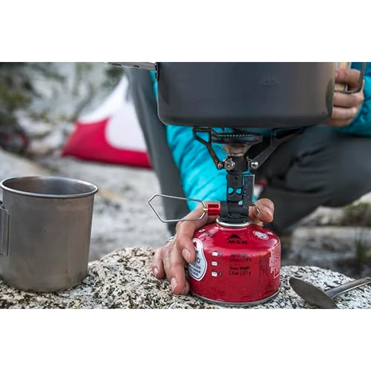 MSR PocketRocket Deluxe Gas-Campingkocher mit Druckregler und Piezozünder, ultraleicht – Bild 4