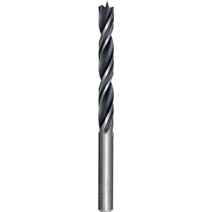 KWB Holz-Spiralbohrer 14 mm, 160 mm Gesamtlänge mit Zentrierspitze und Schulterschneider, schwarz – Bild 1