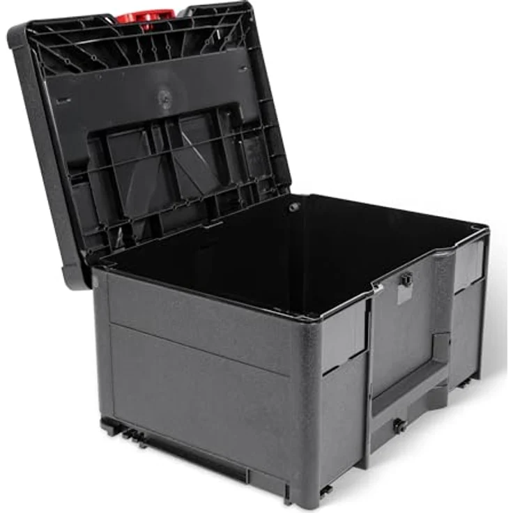 Stier Systainer³ III, Werkzeugkoffer Black Edition, stapelbar, aus ABS-Material, ideal für Transport und Organisation von Werkzeugen – Bild 5