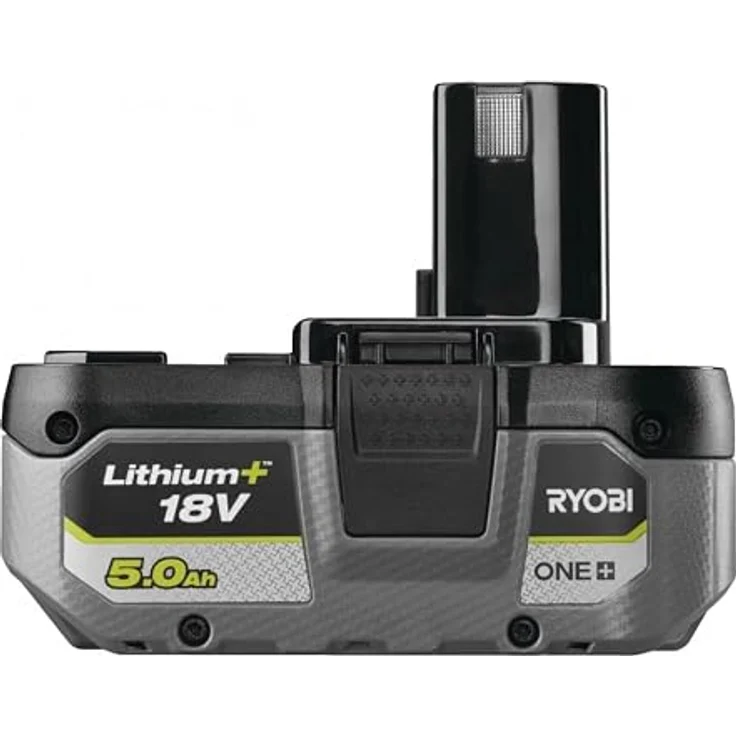 RYOBI ONE+ RB1850X 18V 5Ah Lithium+ Akku mit Akku-Ladestandsanzeige, stoßgeschütztem Design und IntelliCell™ – Bild 2