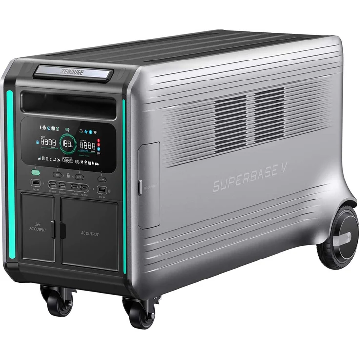 Zendure SuperBase V6400, Powerstation mit 6400Wh Kapazität, modular erweiterbar und Schnelllade-Technologie