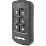 Hörmann Industrie Handsender HSI 6 (868 MHz, für bis zu 6 Empfänger, inkl. Gürtelclip + Handsenderschlaufe, Fernbedienung für Tore, Funk Fernbedienung) 4511801