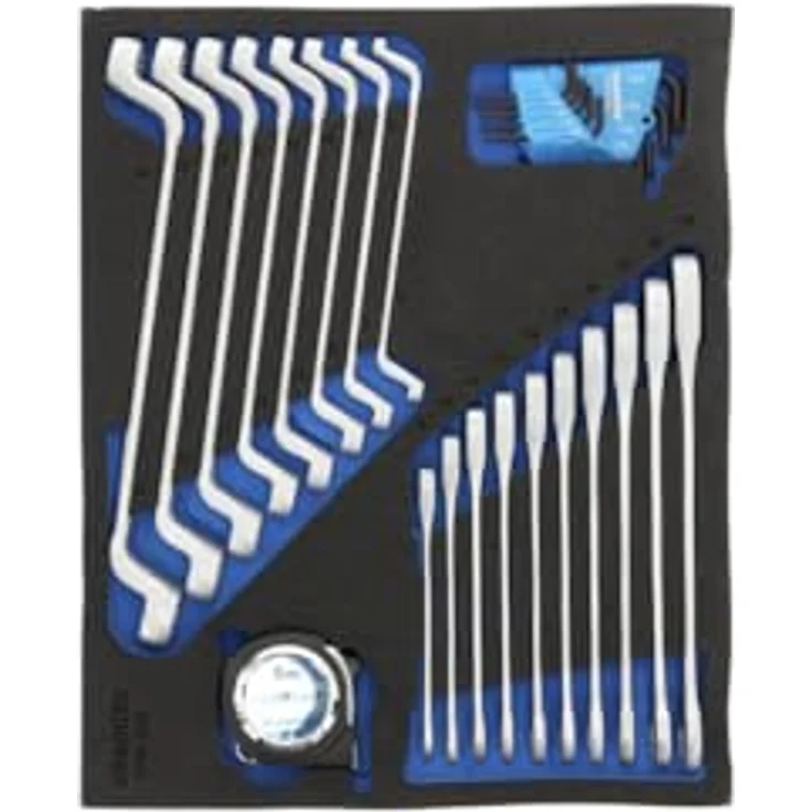 Gedore TS-308 2956535, 308-teiliges Werkzeugset mit 2-farbigen Schaumstoffeinlagen und umfassendem Werkzeugsortiment – Bild 9