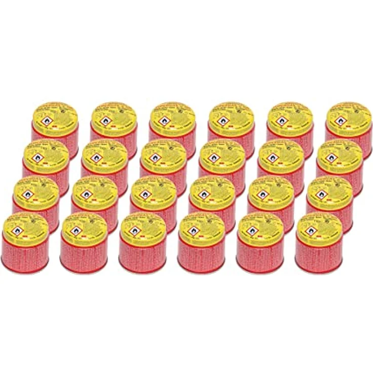 ROTHENBERGER C200 Supergas-Brenngas-Kartusche, hochreines Butan-Gasgemisch, 330 ml - 24er Pack mit ILL-Sicherheitssystem – Bild 1