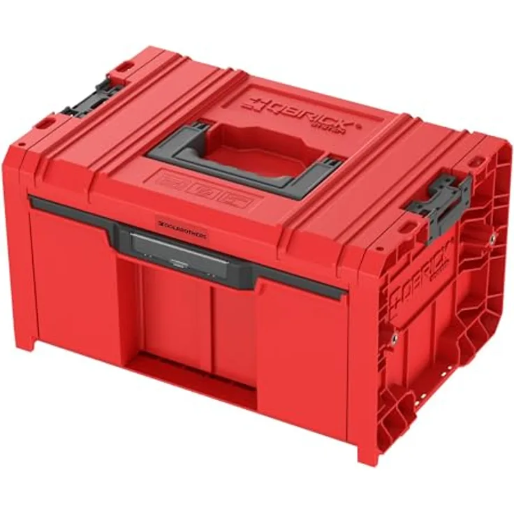Tool Brothers RHINO L Drawer 1 Ultra Basic, Werkzeugkoffer mit 12 l Volumen, IP54 und Trennwand, 450 x 310 x 244 mm