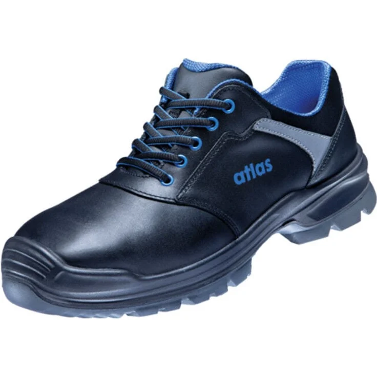 Atlas Halbschuh anatomic bau 560 xp S3, Weite 10, Größe 46, wasserdichtes Rindleder, atmungsaktiv und langlebig – Bild 1