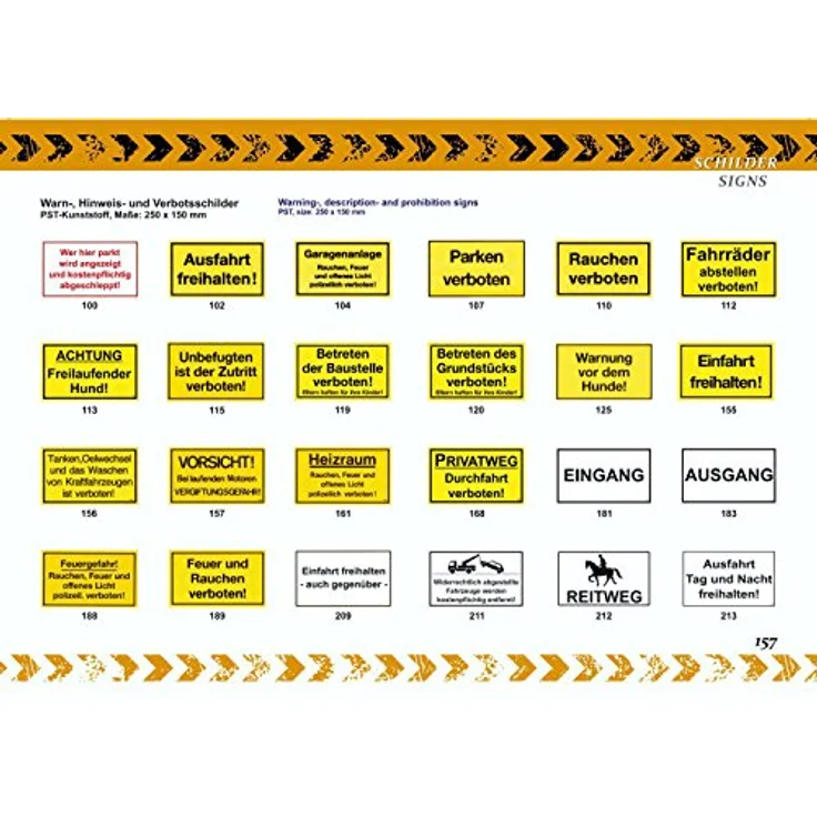 carstyling XXL Fahrräder verboten Ø 100 mm Warn- Hinweis- und Verbotsschild Hart-PVC, selbstklebend, witterungs- und UV-beständig, flexibles Material - Preisvergleich – Bild 4