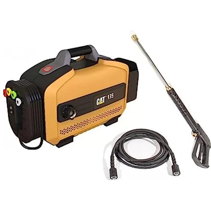 CAT CATERPILLA Hochdruckreiniger 135 bar Professional, 1800 W, Fördermenge max: 450 l/h, inkl. 4 Strahl-Düsen – Bild 7
