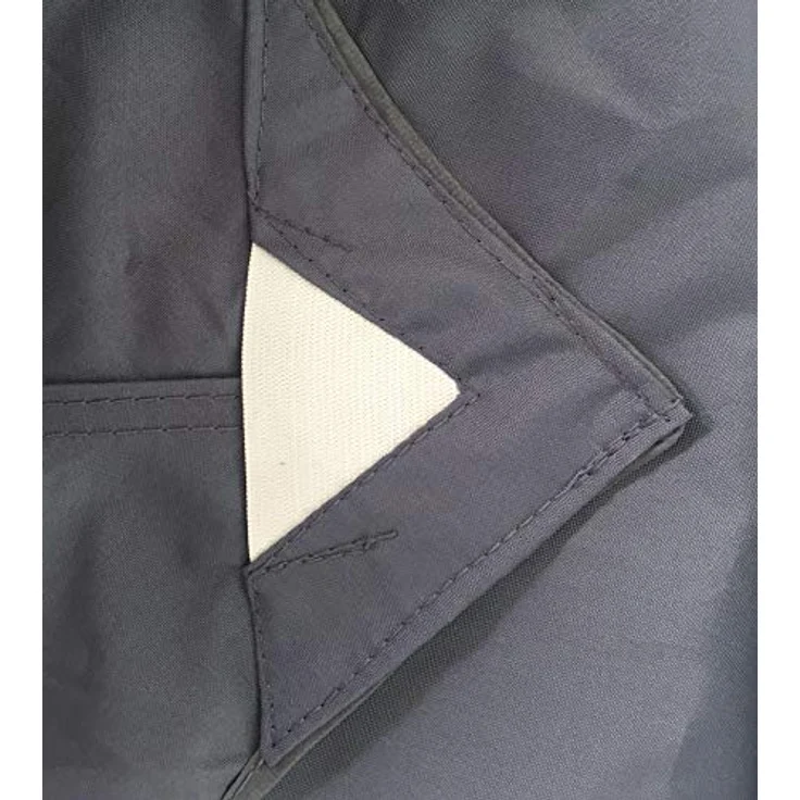 Quick Star Pavillon-Ersatzdach 3x3m Grau, wasserabweisend, mit Lüftungsschlitzen, 180 g/m² – Bild 7
