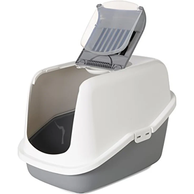 Katzentoilette "NESTOR" grau 56 x 39 x 38,5 cm – Bild 2