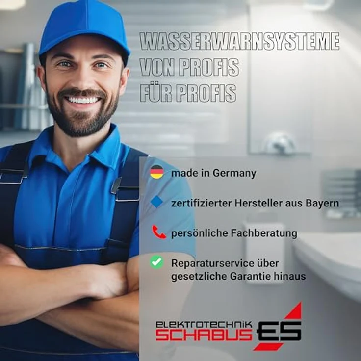 Schabus Mini-Schwimmerschalter, Kunststoff, 2,5 m mit Wechselkontakt, für Flüssigkeiten ab 0,7 g/cm³ – Bild 4