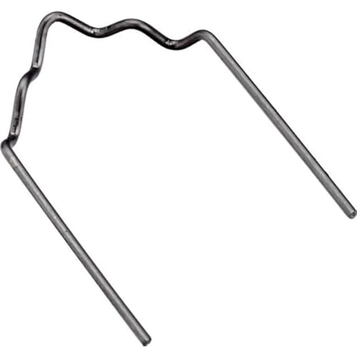 Vigor Ersatzklammern V-Form V3671N, 0,6 mm Edelstahl, 100-teilig – Bild 1