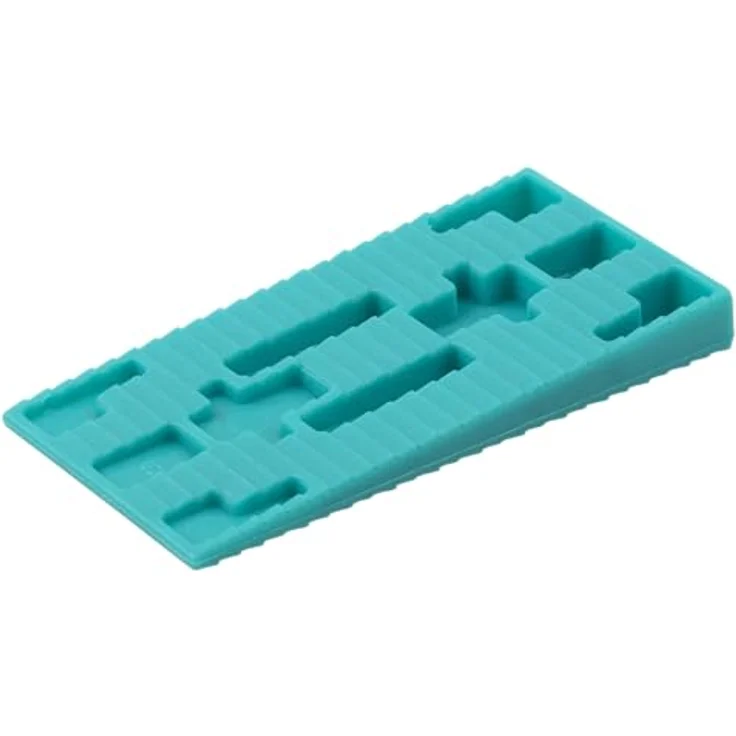 Wolfcraft 1 Verlegeset für Laminat Inhalt: 20 Abstandskeile 6930000, 1 Zugeisen 6927000, 1 Schlagholz 6929000, 6931000 - Preisvergleich – Bild 4