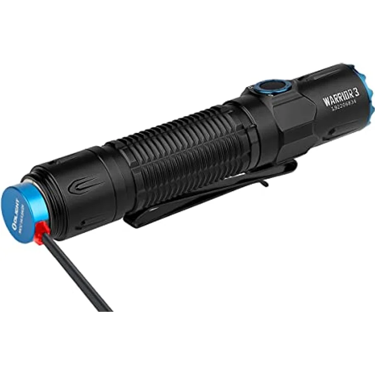Olight Warrior 3S Flashlight Mit Holster Mit Gürtelclip Batteriebetrieben 2300 lm 176 g – Bild 2