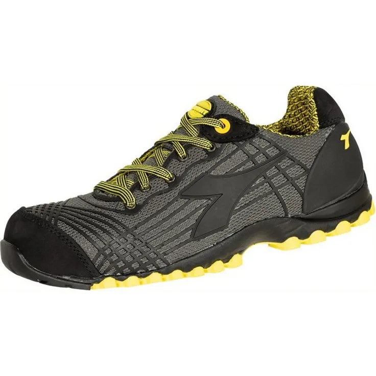 Utility Diadora Beat 2 Text Arbeitsschuh, Arbeits- und Sicherheitsschuh mit Aluminiumkappe, atmungsaktivem Air-Mesh-Futter