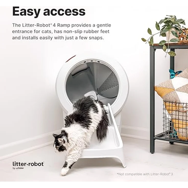 Whisker Litter-Robot 4 Rampe - Reduziert Streuverfolgung, ideal für kleine & ältere Katzen – Bild 2