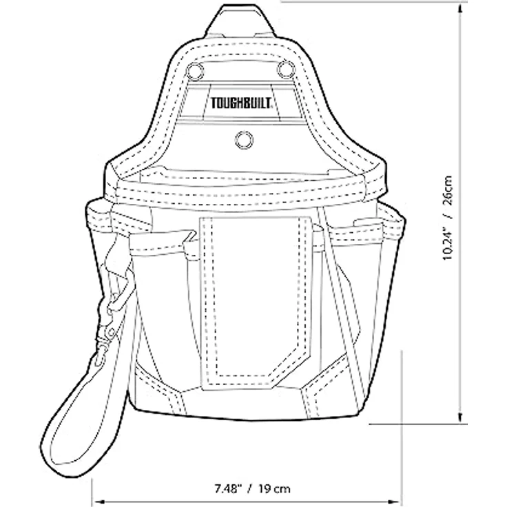 ToughBuilt tou-ct-32-a Werkzeug-Gürteltasche – Bild 10