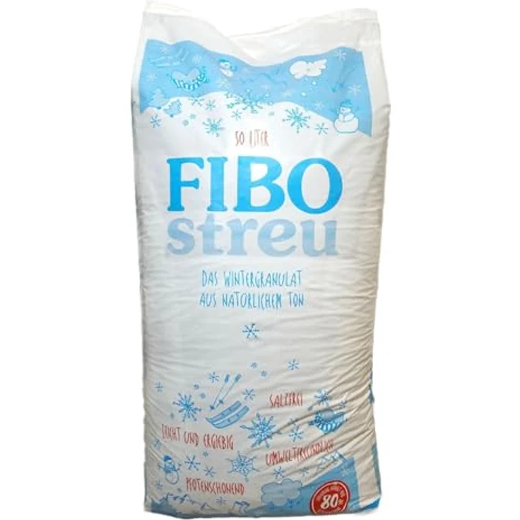 FIBOSTREU Blähton umweltfreundliches Winter-Streumittel ohne Salz, 50 Liter (Die Umweltschonende Alternativen zu Streusalz) – Bild 2